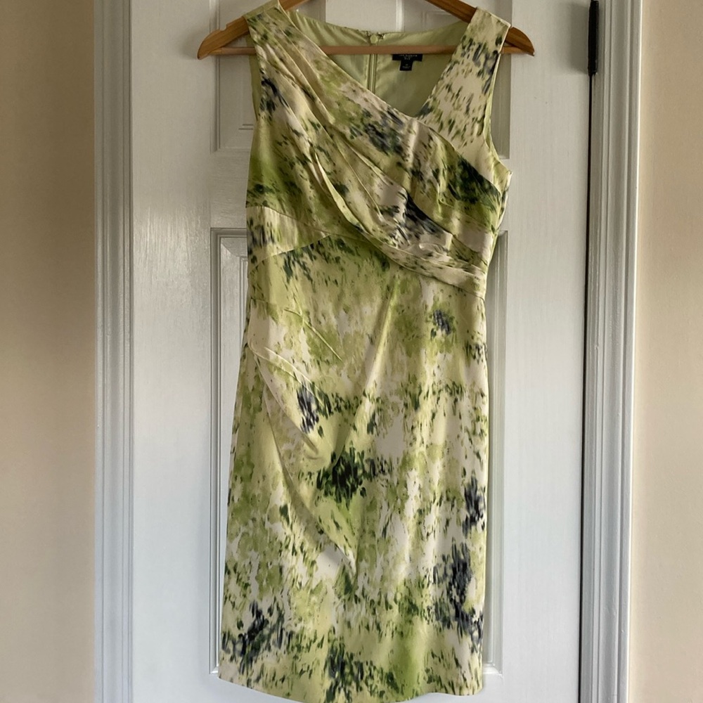 Ann Taylor silk sheath dress